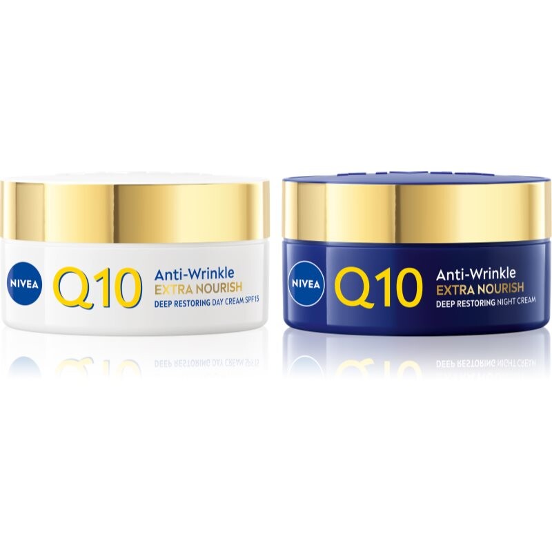 NIVEA Q10 Anti-Wrinkle sada na omladenie pleti