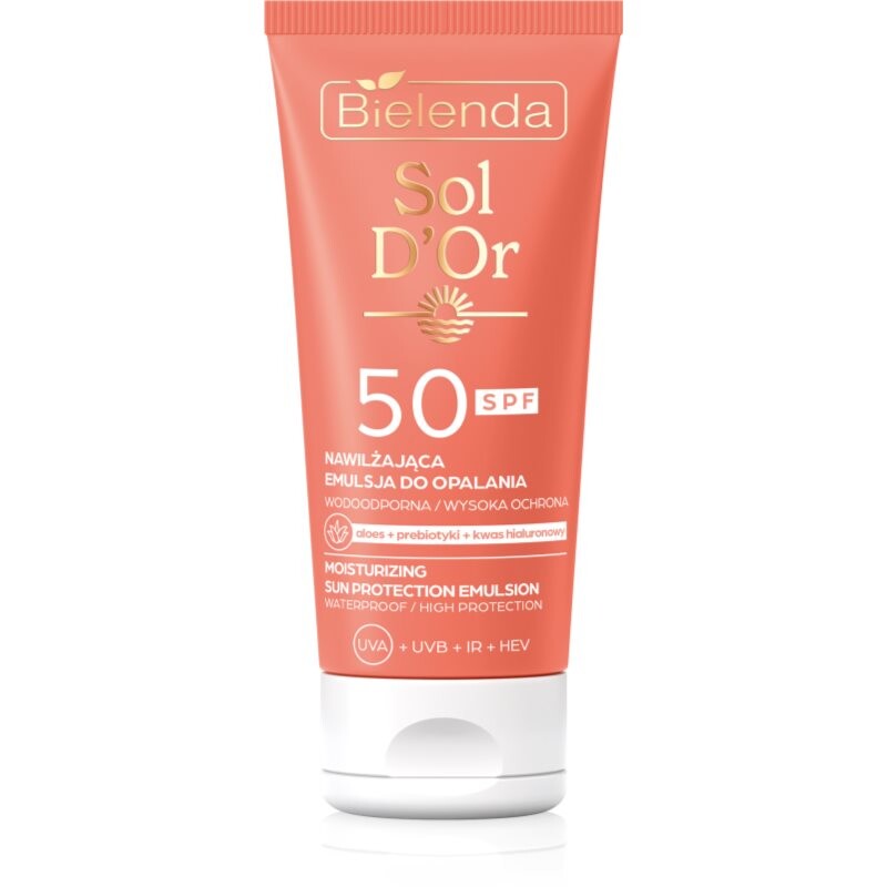 Bielenda Sol D’or opaľovacia emulzia SPF 50 150 ml