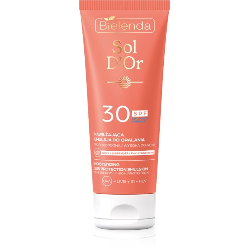 Bielenda Sol D’or opaľovacia emulzia SPF 30 200 ml