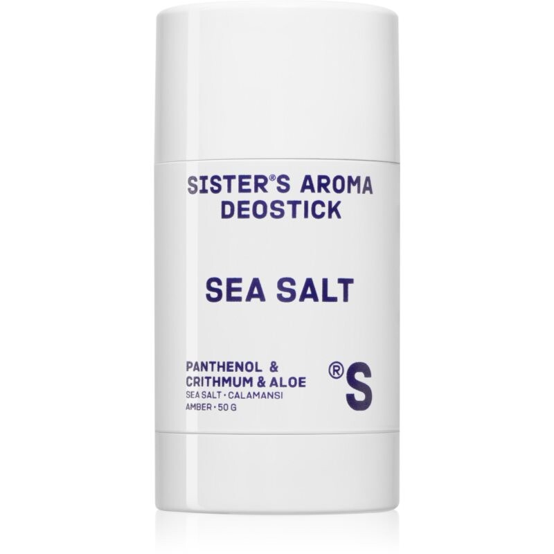 Sister's Aroma Sea Salt Deostick tuhý dezodorant proti zápachu a poteniu 50 g