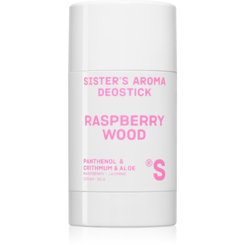 Sister's Aroma Wood Deostick tuhý dezodorant proti zápachu a poteniu 50 g