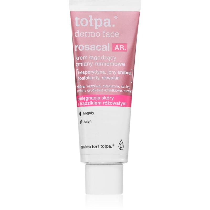 Tołpa Dermo Face Rosacal upokojujúci denný krém proti začervenaniu pleti 40 ml