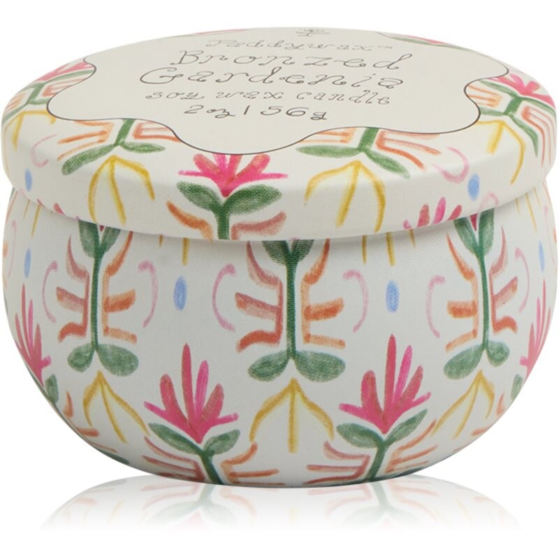 Paddywax Tulip Bronzed Gardenia vonná sviečka s viečkom 56 g