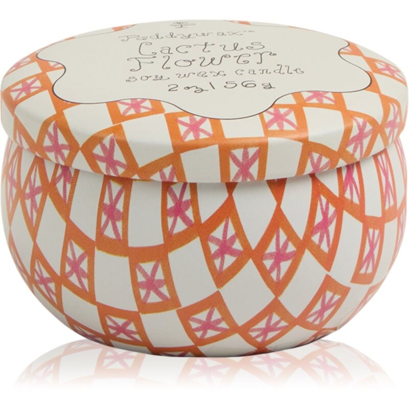 Paddywax Tulip Cactus Flower vonná sviečka s viečkom 56 g