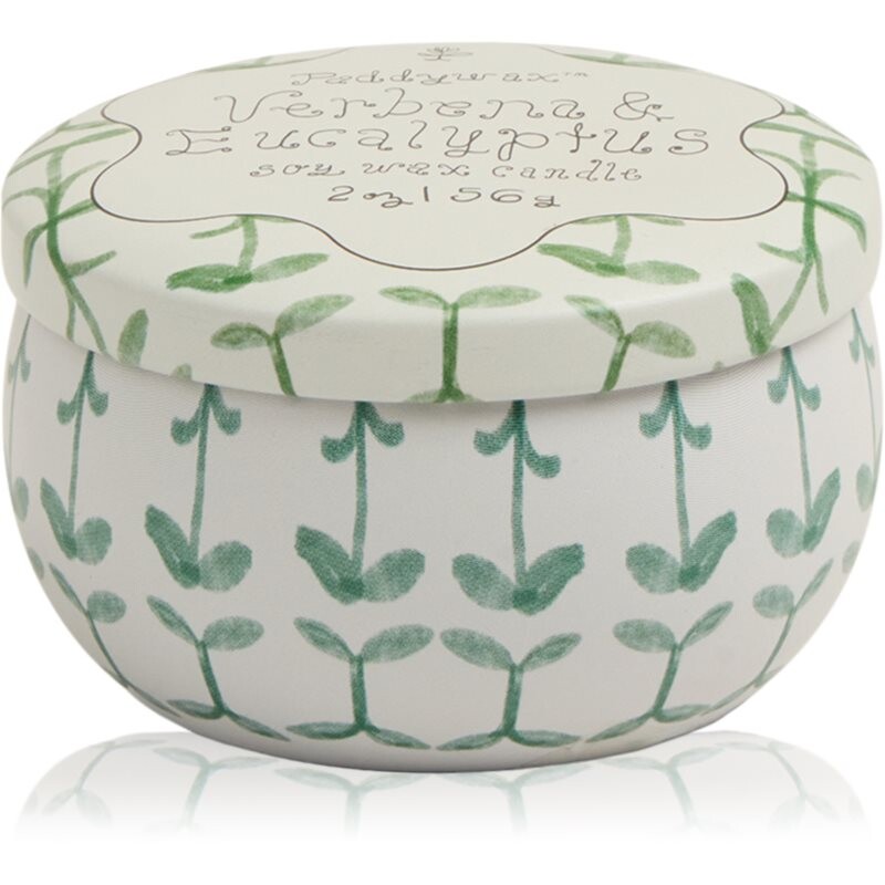 Paddywax Tulip Verbena & Lemongrass vonná sviečka s viečkom 56 g