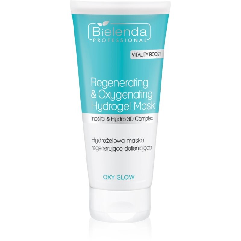 Bielenda Professional Oxy Glow intenzívna hydrogélová maska pre regeneráciu pleti 150 ml