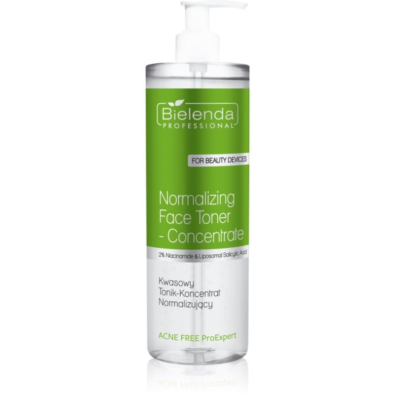 Bielenda Professional Acne Free ProExpert upokojujúce tonikum pre pleť s nedokonalosťami 500 ml