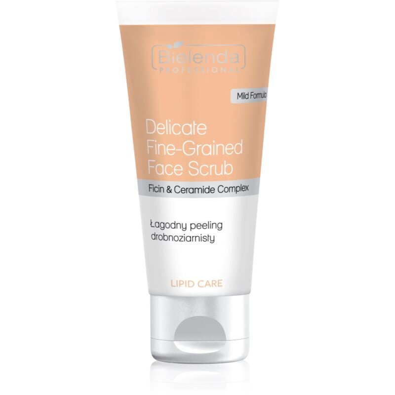Bielenda Professional Lipid Care Delicate Fine-Grained Face Scrub krémový peeling s ceramidmi 150 ml