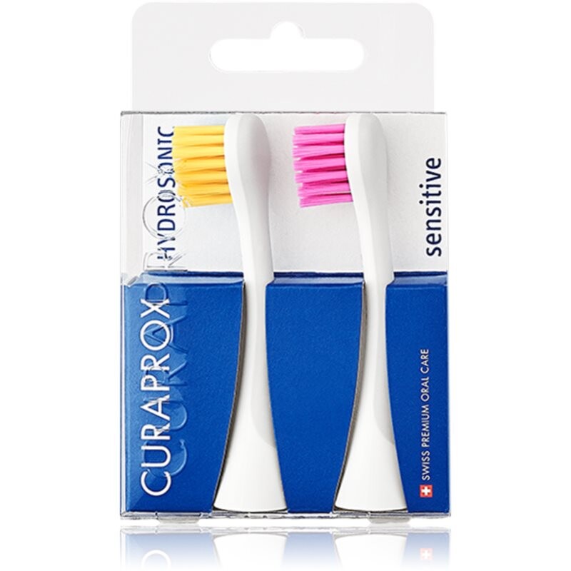 Curaprox Hydrosonic Sensitive náhradné hlavice na zubnú kefku 2 ks