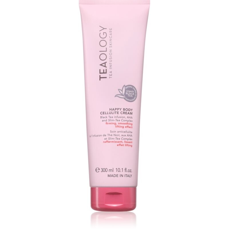Teaology Happy Body Cellulite Cream intenzívna starostlivosť na pokožku s celulitídou 300 ml