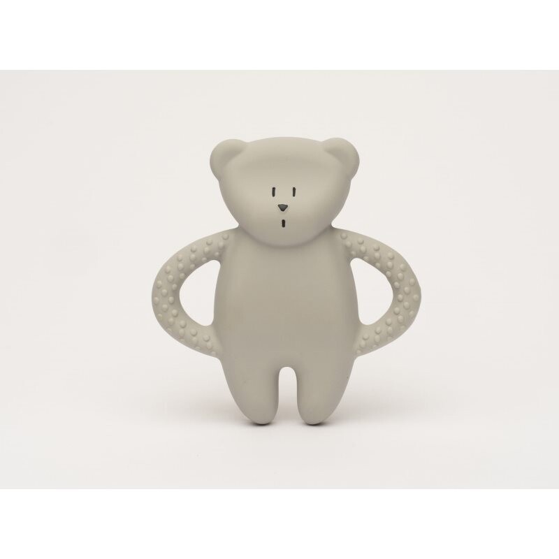 Moonie Natural Teether Grey hryzadielko 1 ks