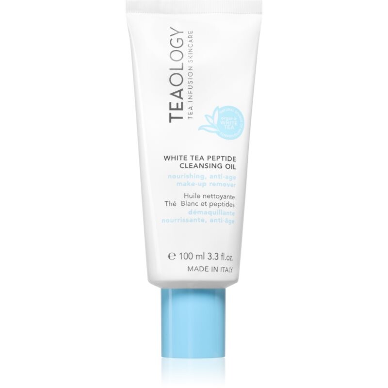 Teaology White Tea Peptide Cleansing Oil čistiaci pleťový olej s peptidmi 100 ml