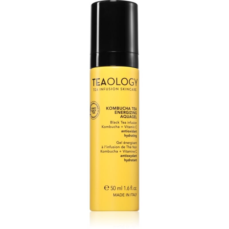 Teaology Kombucha Tea Energizing Aquagel hydratačný gélový krém s vitamínom C 50 ml