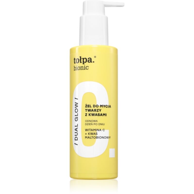 Tołpa Bionic Dual Glow čistiaci gél na tvár 195 ml