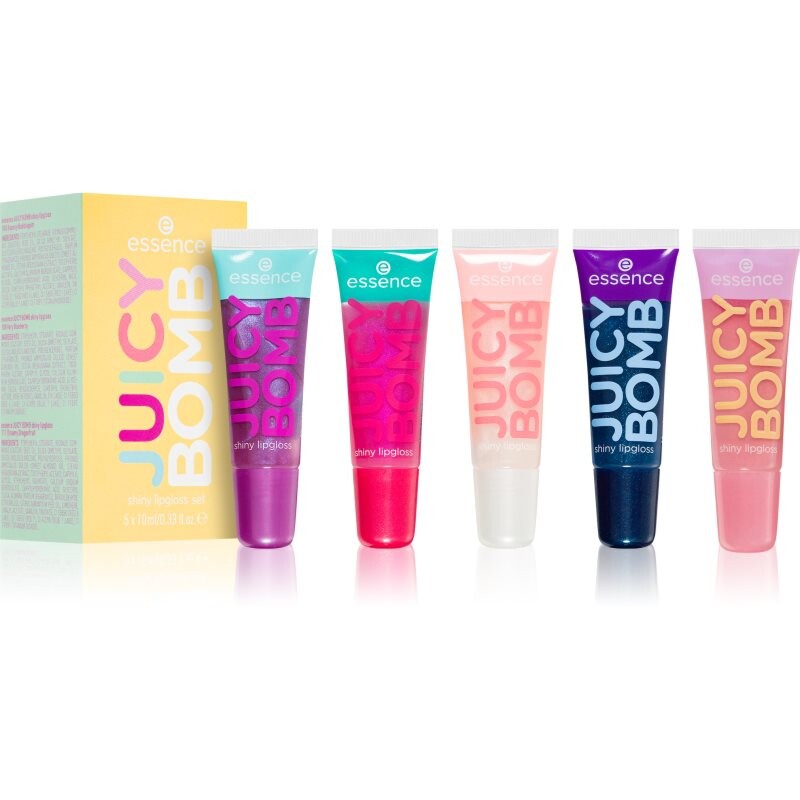 essence Juicy Bomb darčeková sada na pery 03 The Juicy Side Of Life