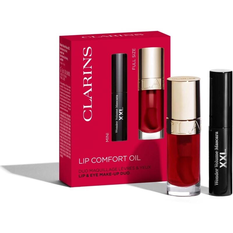 Clarins Lip Comfort Oil Duo darčeková sada
