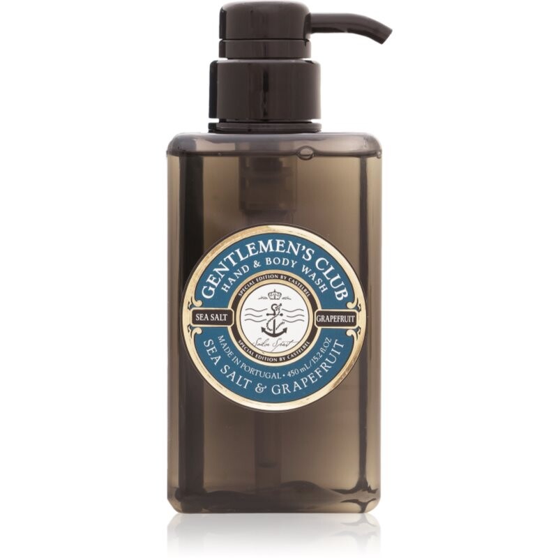Castelbel Gentlemen's Club Sea Salt & Grapefruit tekuté mydlo na ruky a telo 450 ml