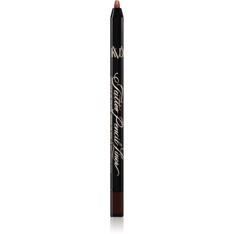 KVD Beauty Tattoo Pencil Liner vodeodolná ceruzka na oči odtieň Axinite Brown 0.5 g