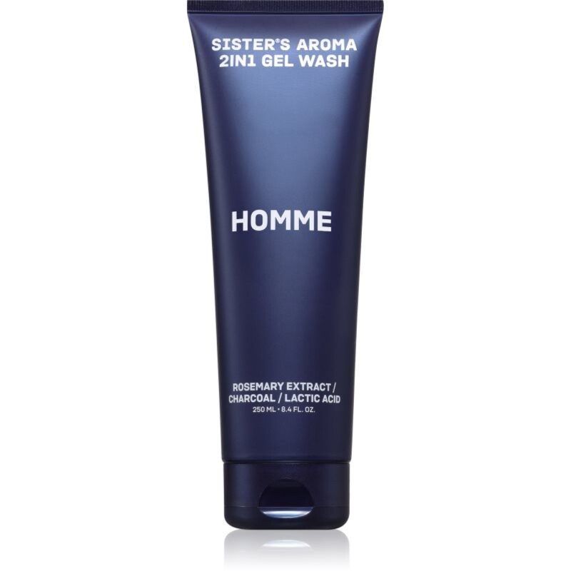 Sister's Aroma Homme sprchový gél pre mužov 2 v 1 250 ml