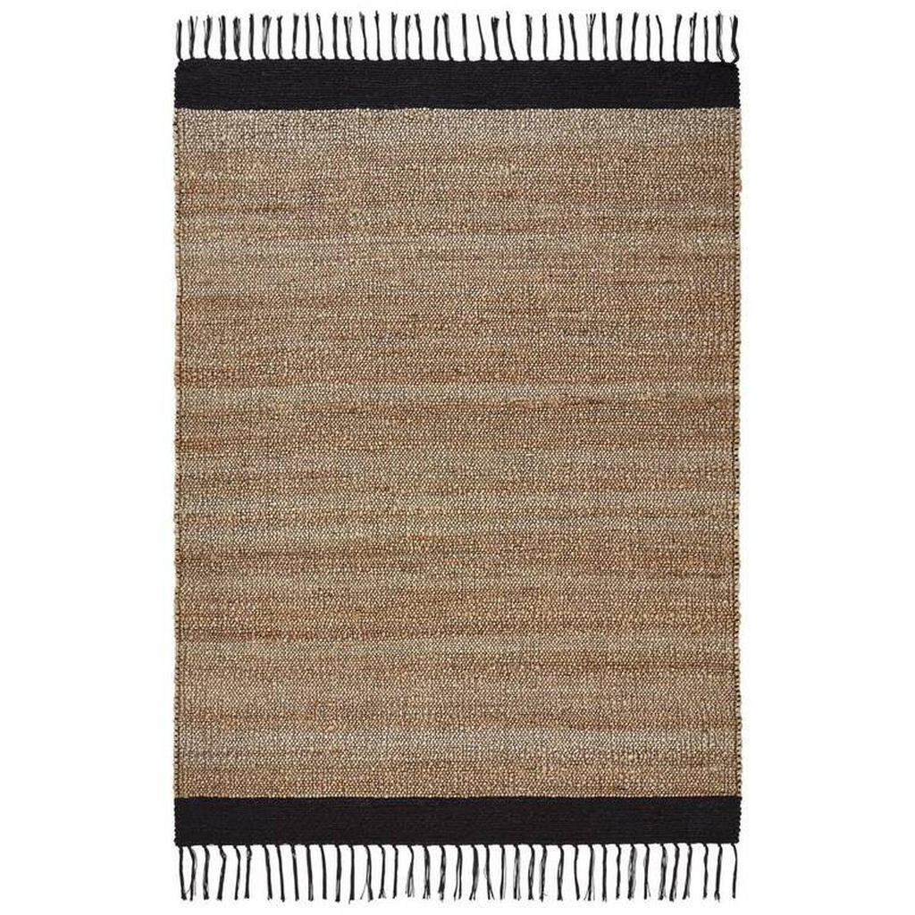 Linea Natura JUTOVÝ KOBEREC, 160/230 cm čierna, bahenná hnedá