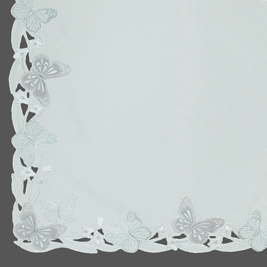 Esposa OBRUS, 85/85 cm, biela