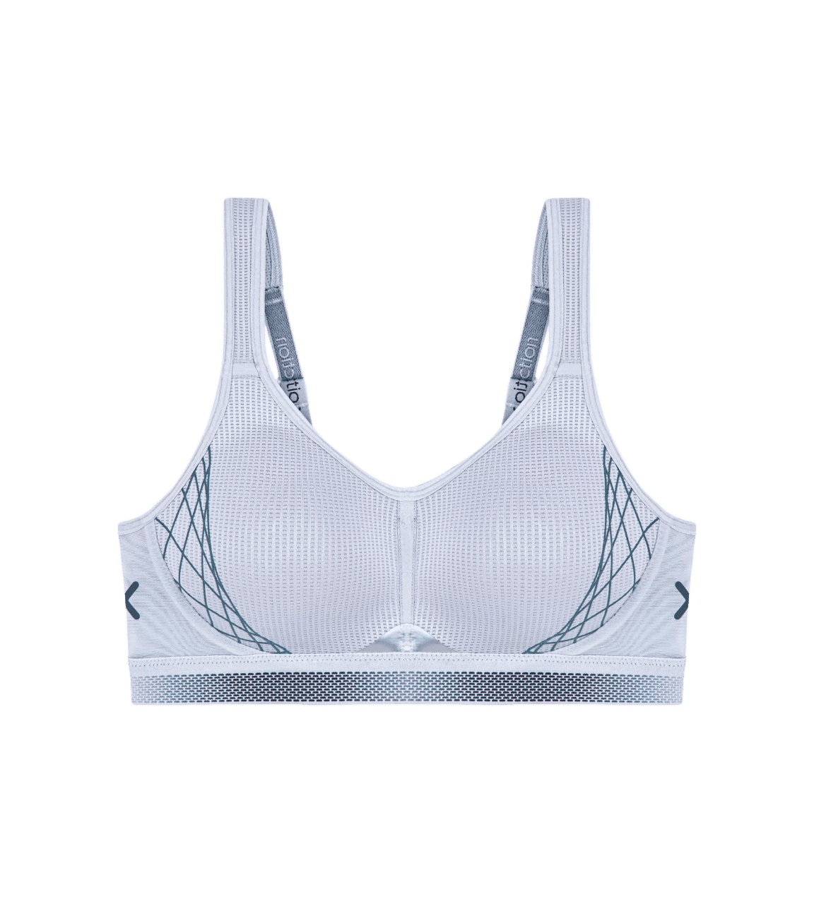 Dámska športová podprsenka Triaction Cardio Flow P EX - GRAY - sivá 00FU - TRIUMPH Platinum 85F