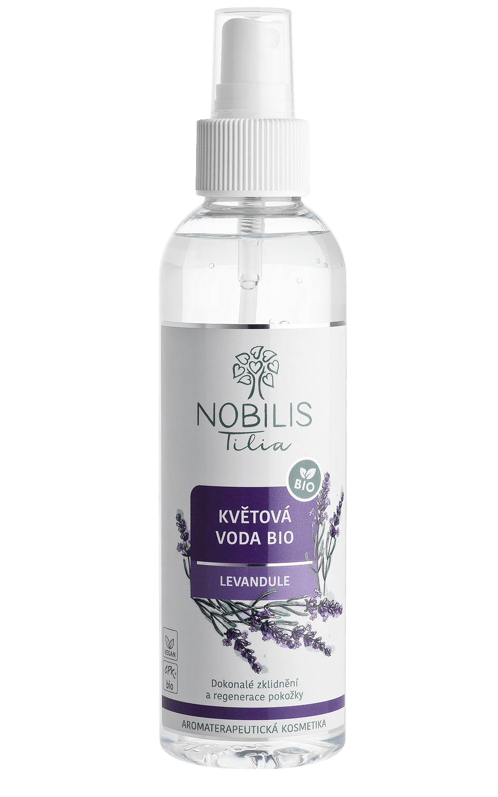 NOBILIS TILIA Kvetová voda BIO Levanduľa 200 ml