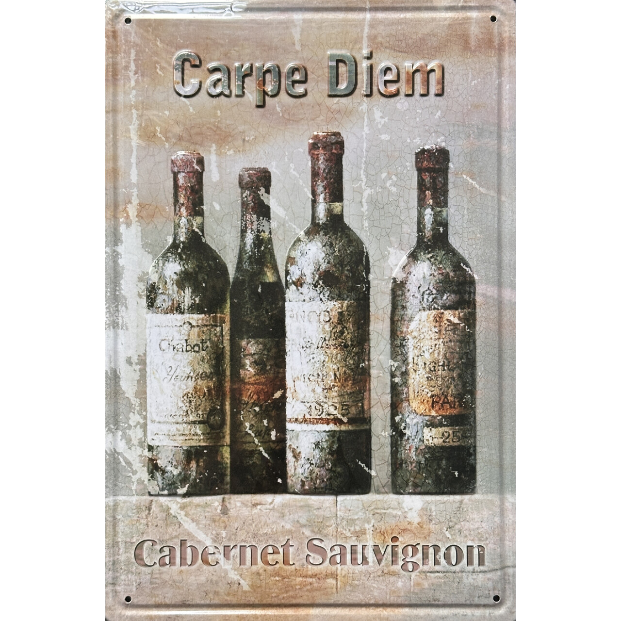 Ceduľa plechová Legal Life Cabernet 30x20cm - farebná