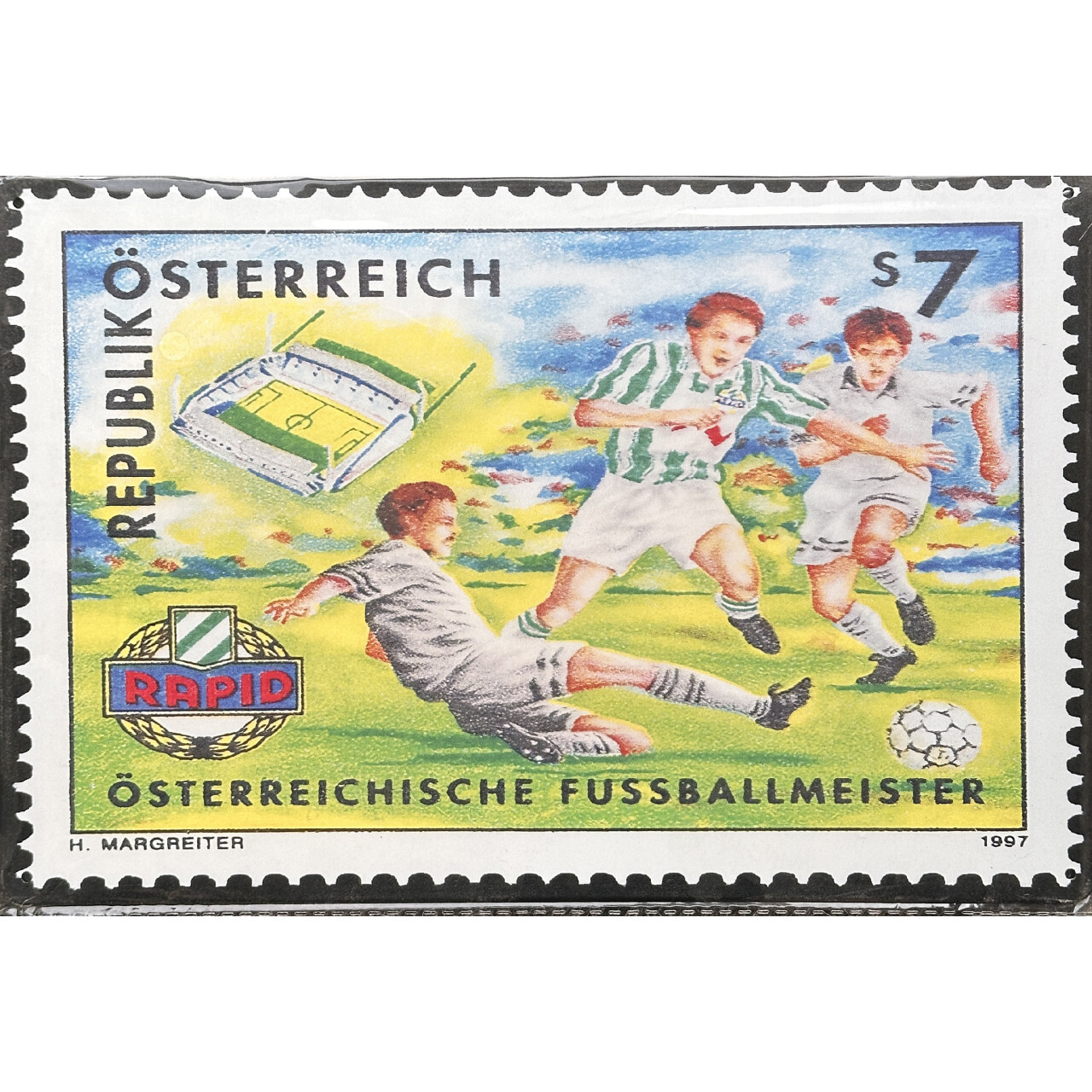 Ceduľa plechová Legal Life Fussballmeister 20x30cm - farebná