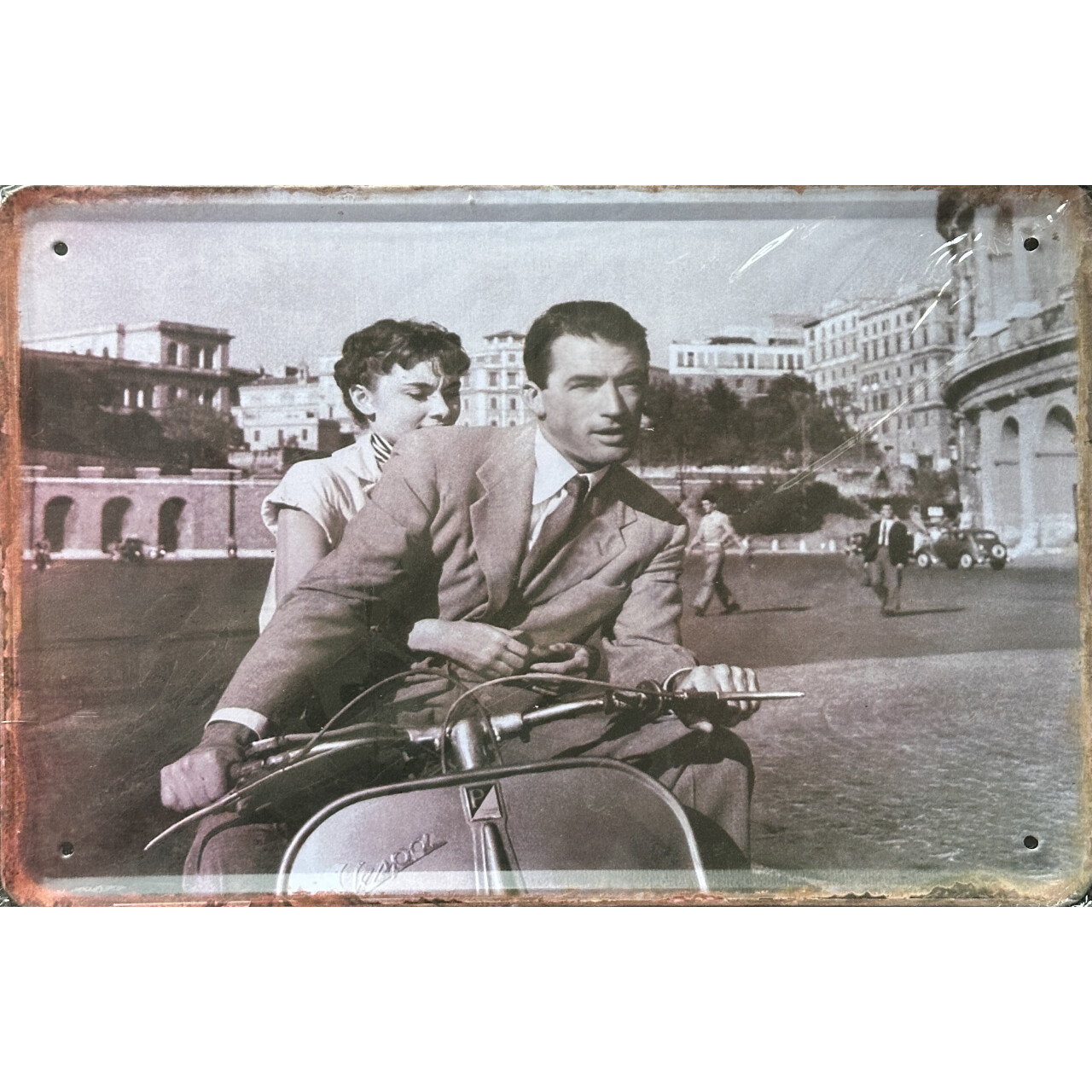 Ceduľa plechová Legal Life Movie legiend 20x30cm - farebná