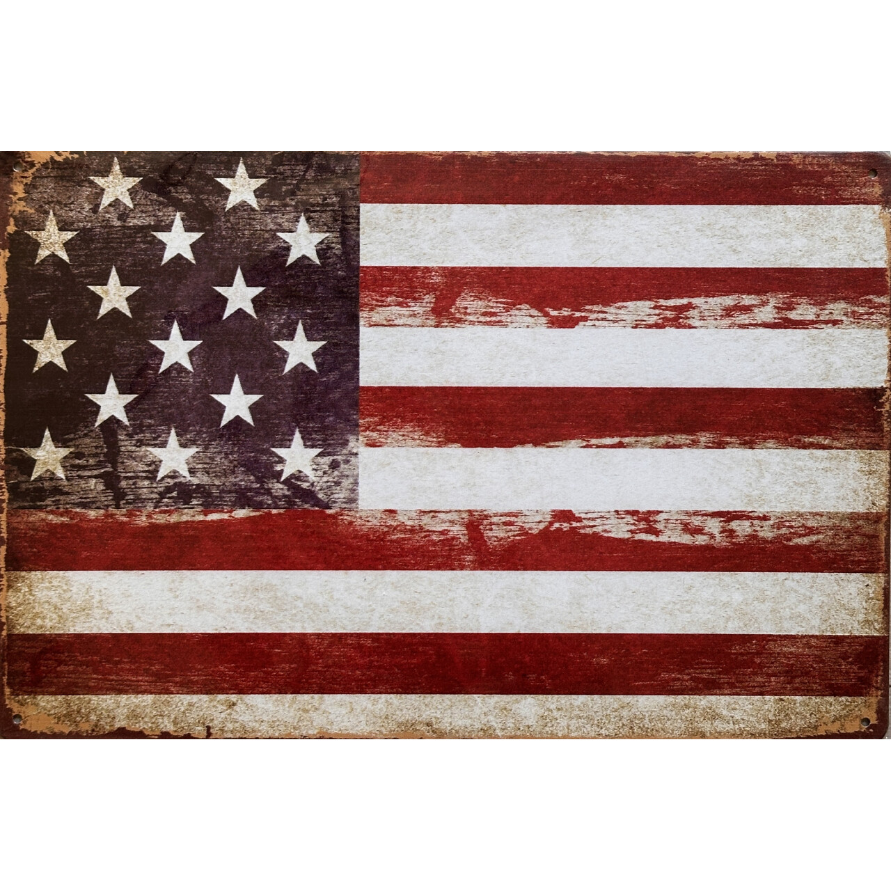 Ceduľa plechová Legal Life USA Flag 20x30cm - farebná