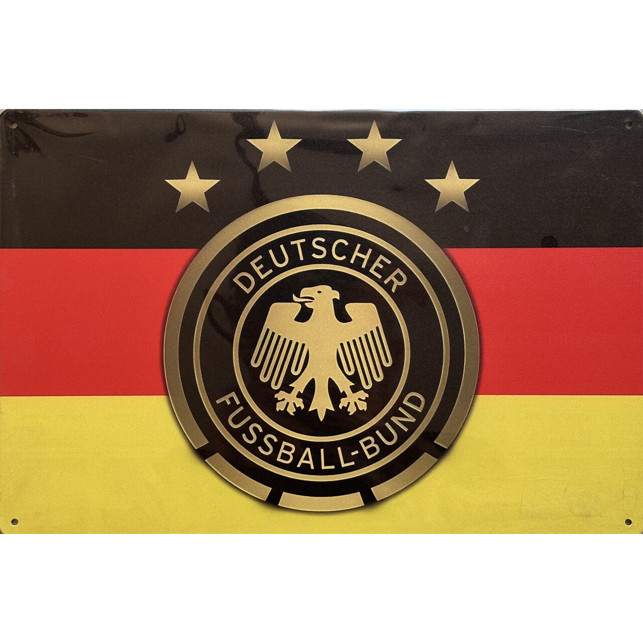 Ceduľa plechová Legal Life Deutscher Fussball Bund 20x30cm - farebná