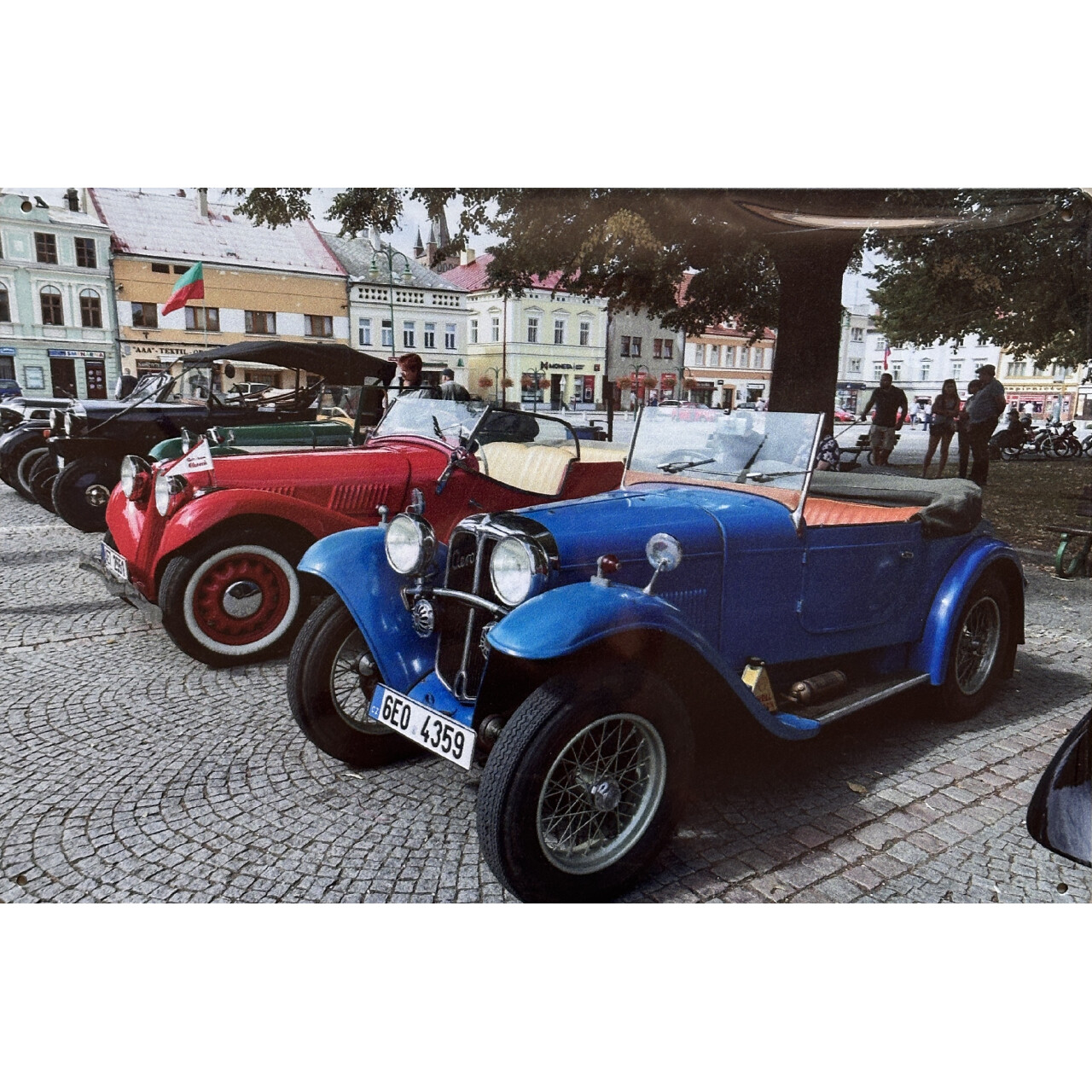 Ceduľa plechová Legal Life Historic vehicles 20x30cm - farebná