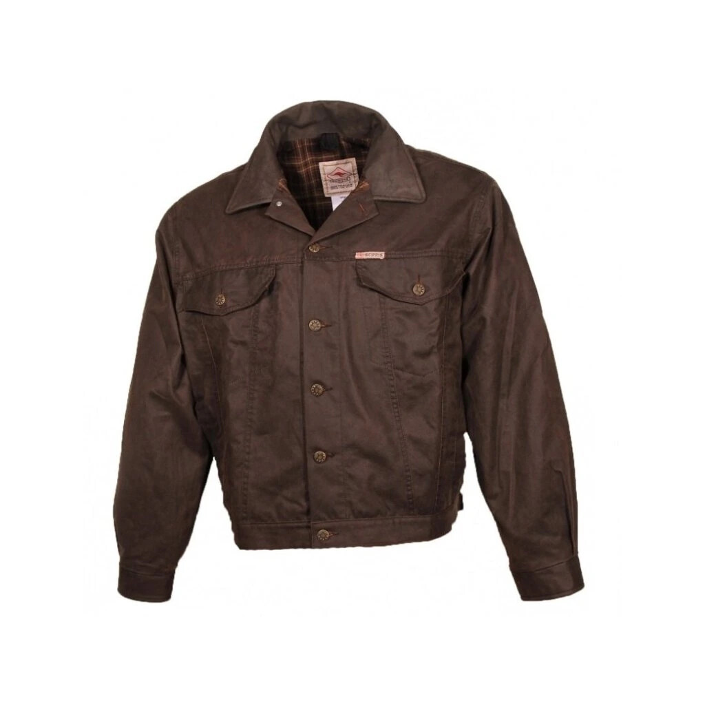 Bunda unisex austrálska Scippis Clifton Tracker - hnedá, M