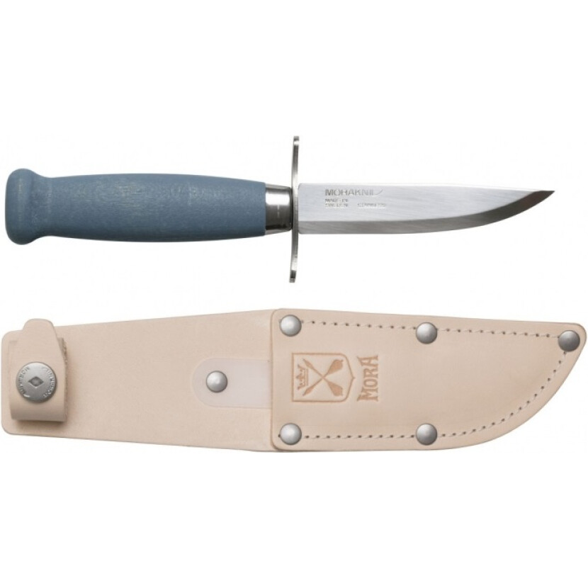 Nôž Morakniv Scout 39 S s koženým puzdrom - modrý