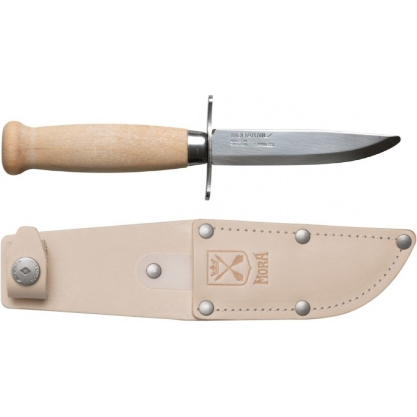 Nôž Morakniv Scout 39 S Safe s koženým puzdrom - hnedý