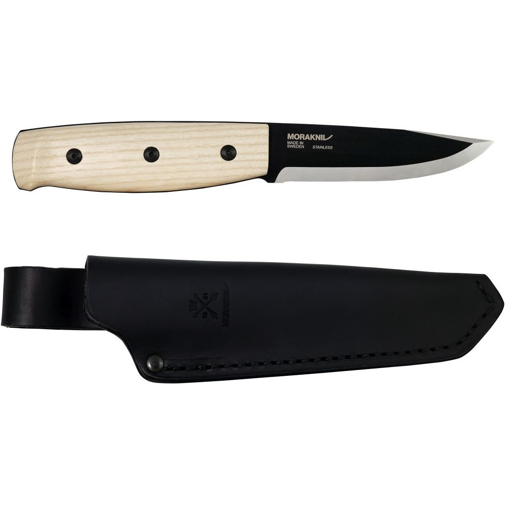 Nôž Morakniv Wit S Wood Bushcraft - hnedý-čierny