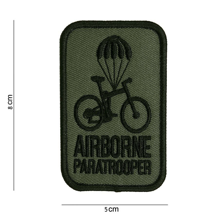 Nášivka textilná Fostex Airborne Paratrooper - olivová-čierna