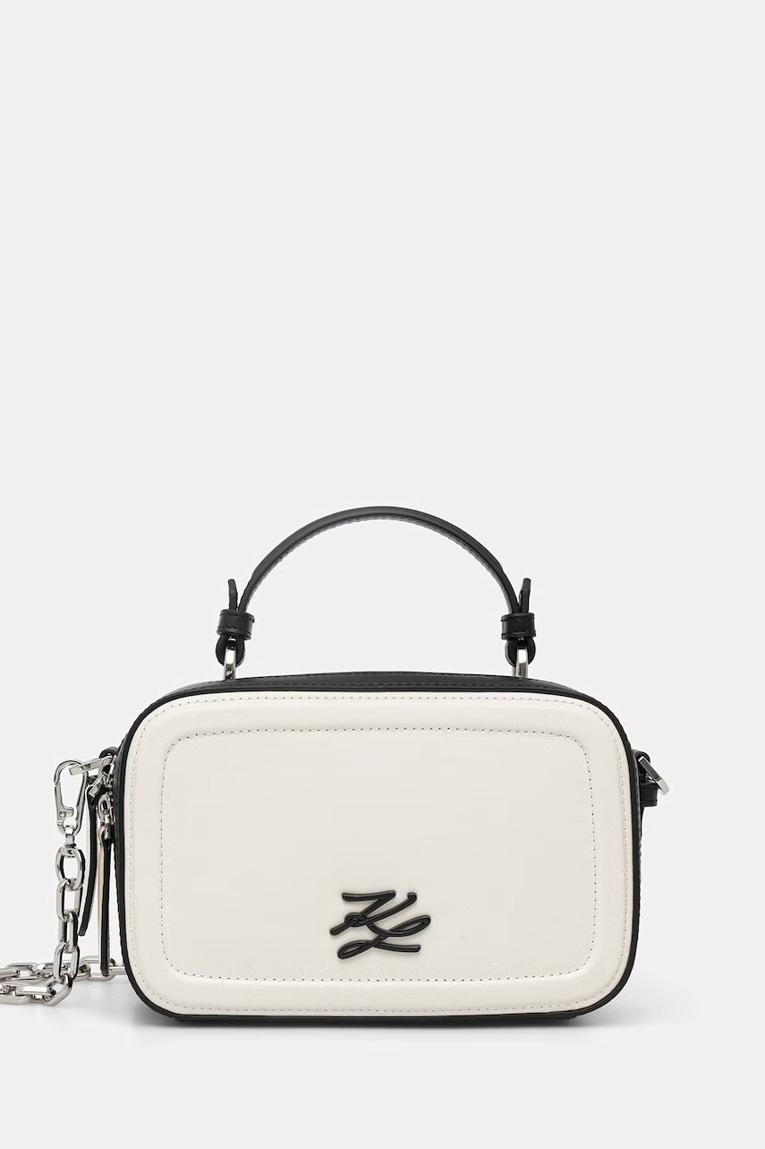 Karl Lagerfeld crossbody kabelka dámska kožená K/AUTOGRAPH