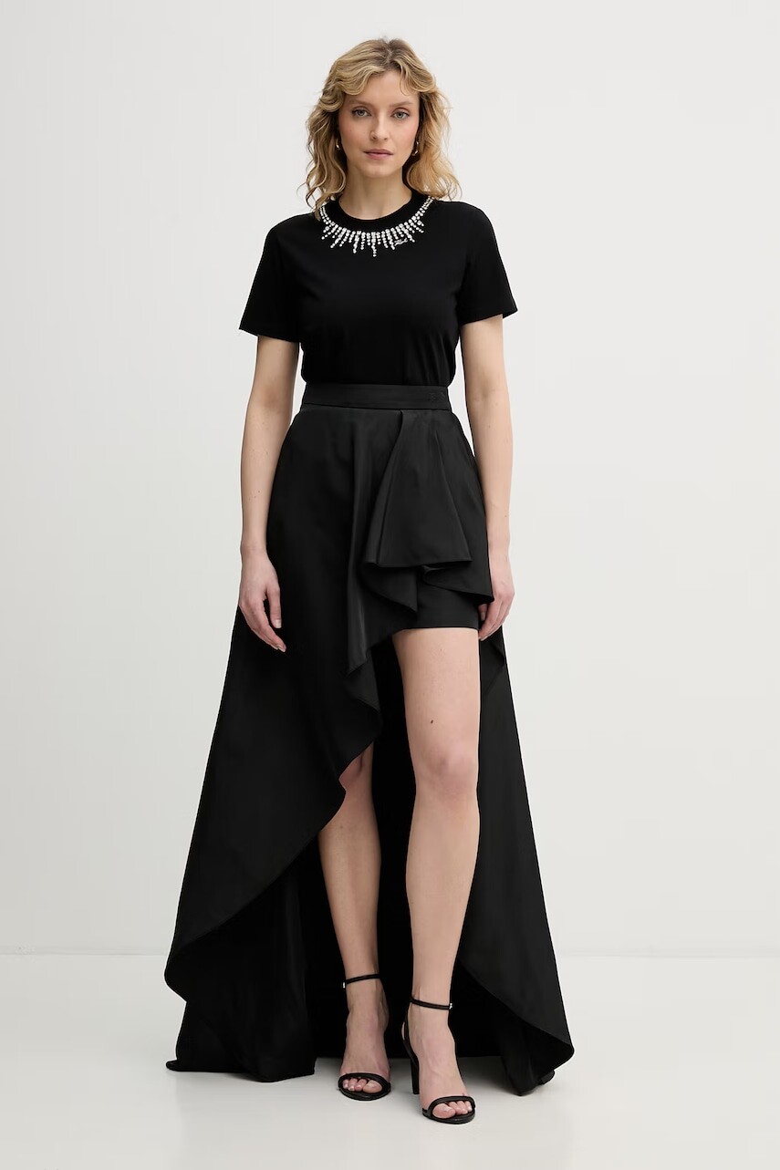 Asymetrická sukňa Karl Lagerfeld Studio