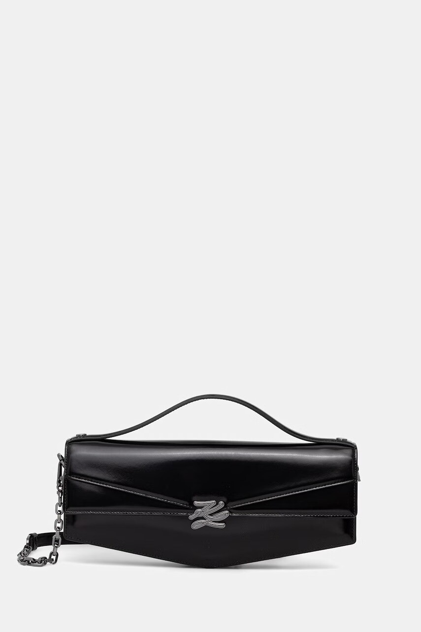 Dámska kožená crossbody kabelka Karl Lagerfeld Studio