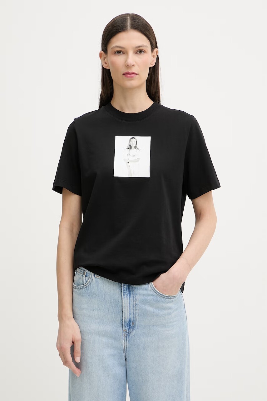 Calvin Klein basic tričko dámske bavlnené