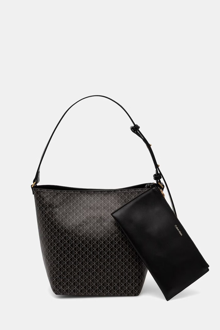 Calvin Klein kabelka typu košík dámska z imitácie kože