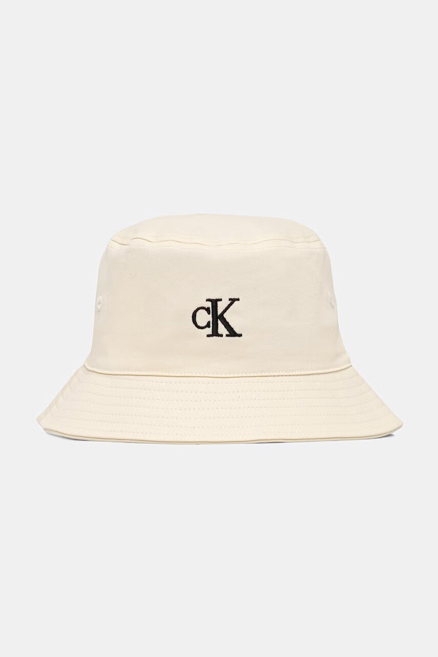Calvin Klein klobúk bucket dámsky bavlnený