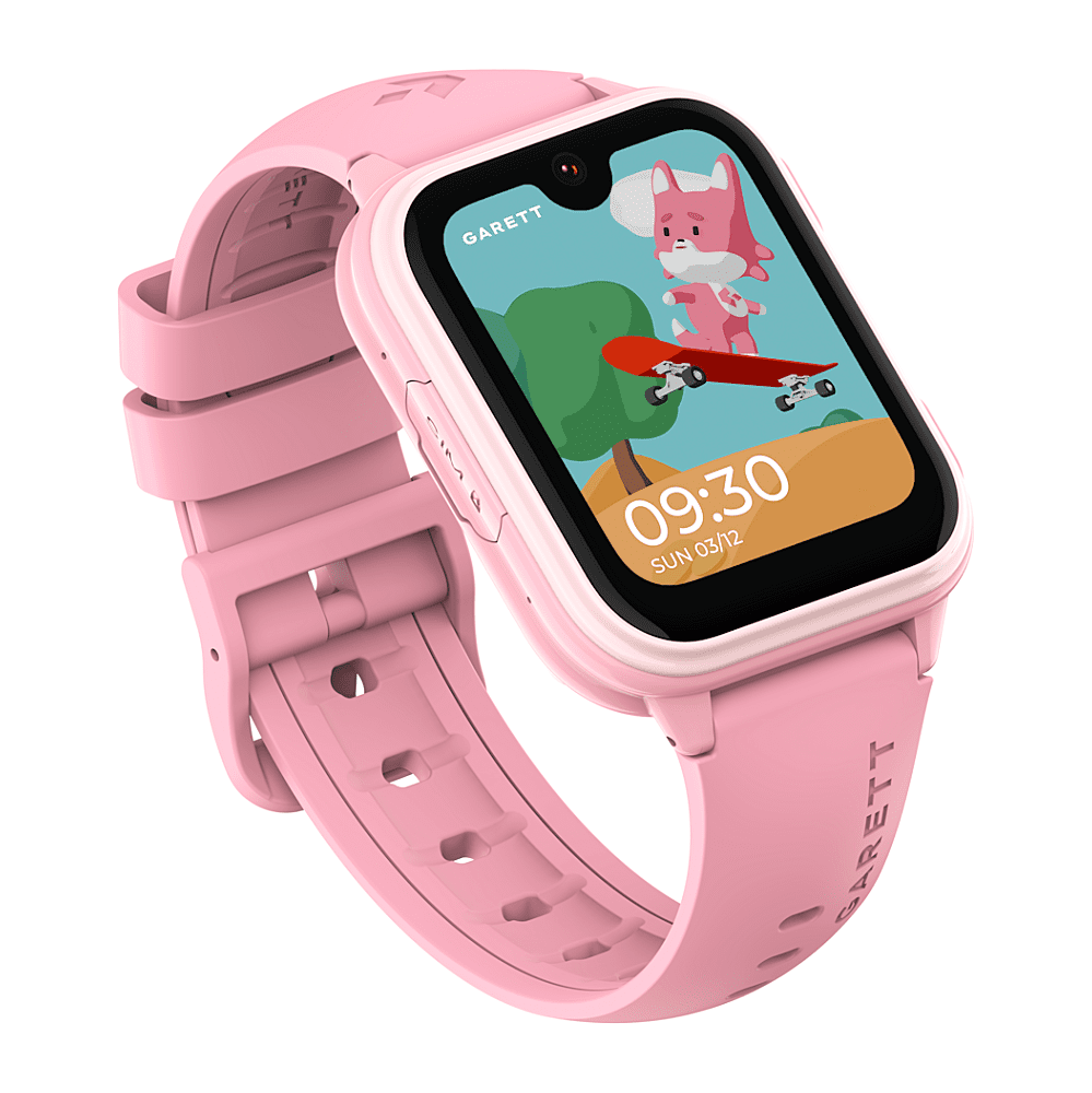 GARETT Smartwatch kids vibe 4G amoled pink inteligentné hodinky, rozbalené