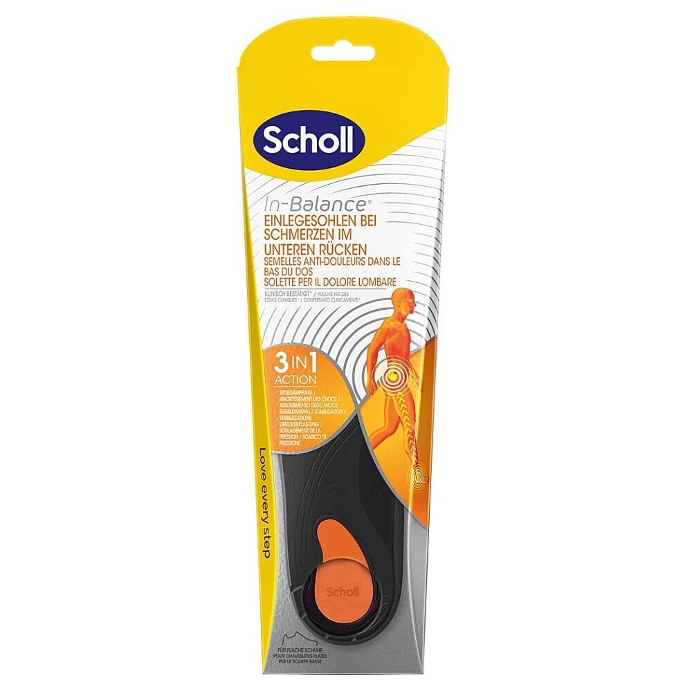 SCHOLL In-Balance 3in1 action ortopedickej vložky S 1 pár