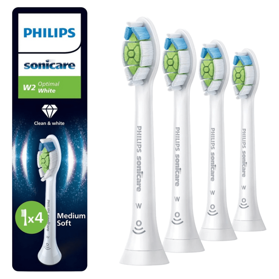PHILIPS SONICARE HX6064/87 Optimal white standard náhradné hlavice 4 kusy, poškodený obal