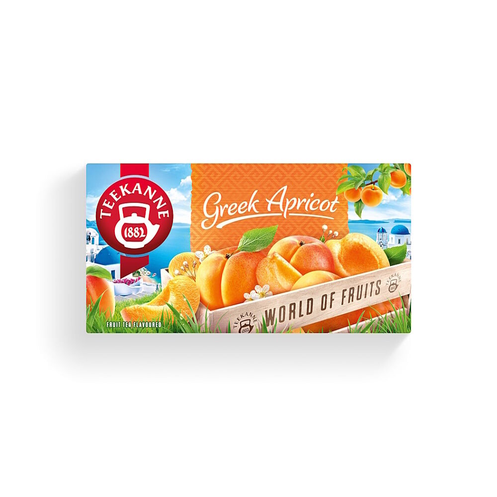TEEKANNE Greek apricot ovocný čaj 20 sáčkov
