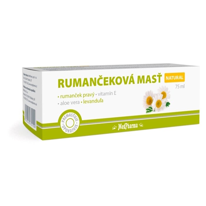 MEDPHARMA Harmančeková masť NATURAL 75 ml, poškodený obal