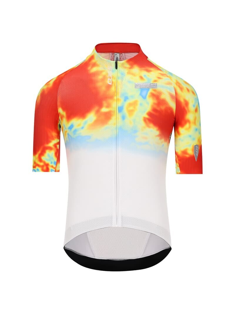 Pánsky cyklistický dres Q36.5 Gregarius Clima Weathermap Jersey Man